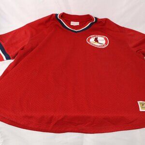 St. Louis Cardinals XXL Mitchell & Ness Cooperstown Jersey